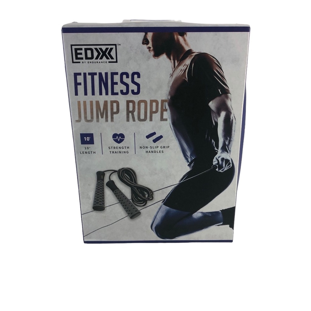 EDX Fitness Jump Rope 10’ length Light Cardio($) 4152